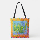 Baja Palms Vintag Tote Bag Tasche (Rückseite)