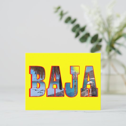 Baja Postcard Postkarte (Stehend Vorderseite)