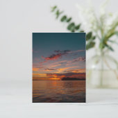 Baja Sunrise 03 Postkarte (Stehend Vorderseite)