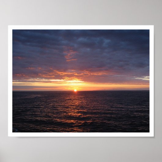 Baja Sunrise Poster (Vorne)
