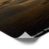 Baja Sunset Poster (Ecke)