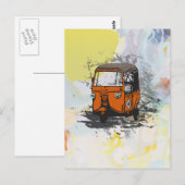 Bajaj Postkarte (Vorne/Hinten)