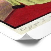 Bajazet (Bayezid) II (c.1447-1512), genannt "Adli" Poster (Ecke)