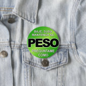 Baje Suba Mantega SU Peso, Preguntame Como Knopf Button (Beispiel)