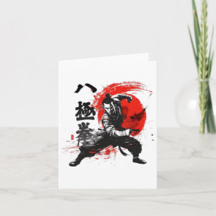 Baji Quan Open Gate Acht Extremisten Boxing Kung Karte