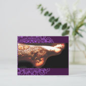 Bajidoo Henna Tattoo Work NO2 Postkarte (Stehend Vorderseite)