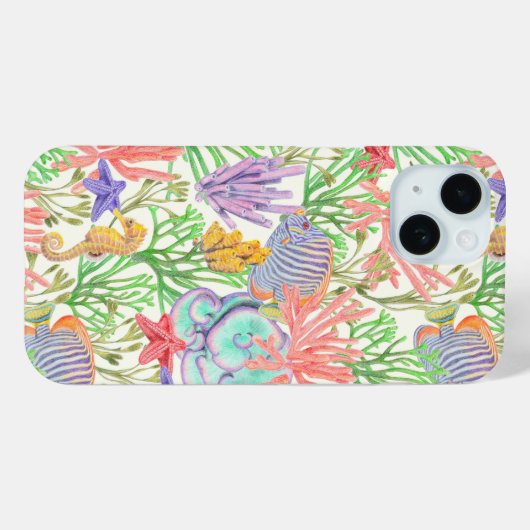 Bajo el mar Case-Mate iPhone hülle (Rückseite (Horizontal))