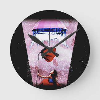 Bajo el Refugio del Universo Runde Wanduhr