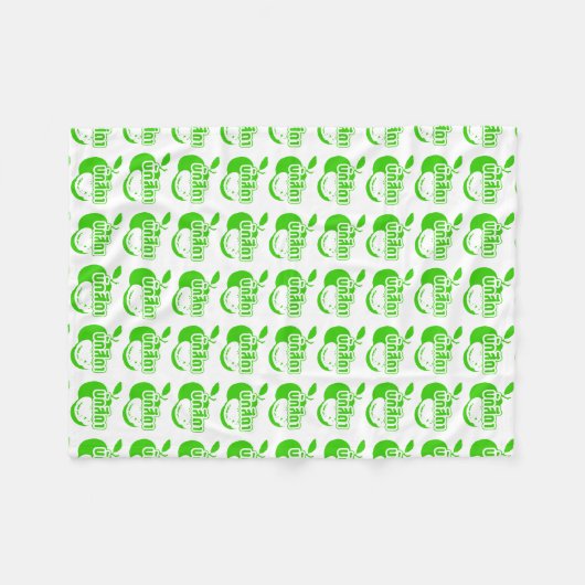 Bak Sida Ō Farang geschrieben in Thai Isaan Dialec Fleecedecke (Vorderseite (Horizontal))