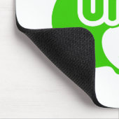 Bak Sida Ō Farang geschrieben in Thai Isaan Dialec Mousepad (Ecke)