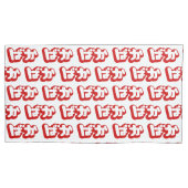 BAKA ば か ~ Fool in Japanisch Hiragana Script Kissenbezug (Vorderseite-Links)