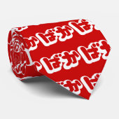 BAKA ば か ~ Fool in Japanisch Hiragana Script Krawatte (Gerollt)