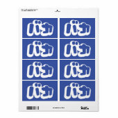 BAKA カ ~ Fool in japanischer Katakana-Schrift (Vorne)