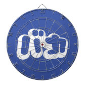 BAKA カ ~ Fool in japanischer Katakana-Schrift Dartscheibe (vorne)