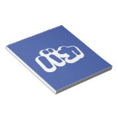 BAKA カ ~ Fool in japanischer Katakana-Schrift Notizblock (angewinkelt)