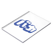 BAKA カ ~ Fool in japanischer Katakana-Schrift Notizblock (Linke Seite)