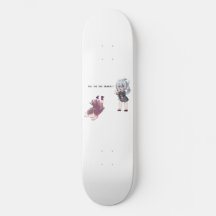 Baka Anime Chibi  Skateboard Deck