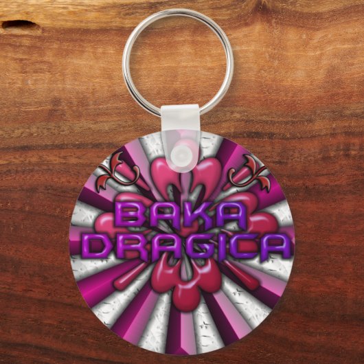 Baka Dragica Schlüsselanhänger (Vorderseite)