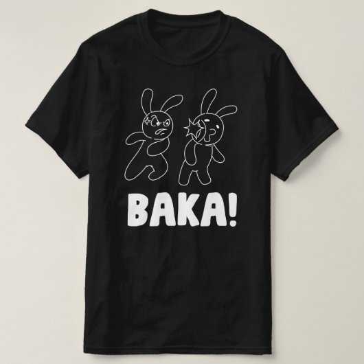 Baka-Dummhase T-Shirt (Design vorne)