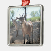 Baka & LuLit, Happy Goats Ornament Aus Metall (Links)