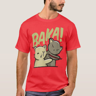 Baka Rabbit Anime Merch Japan Style Slap Japanisch T-Shirt