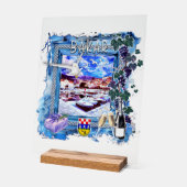 Bakar Acrylschild (Winkel)