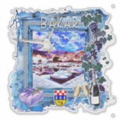 Bakar Aufkleber (Vorderseite)