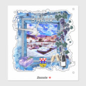 Bakar Aufkleber (Blatt)