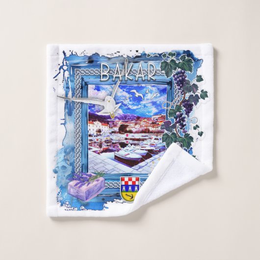 Bakar Badhandtuch Set (Waschlappen)