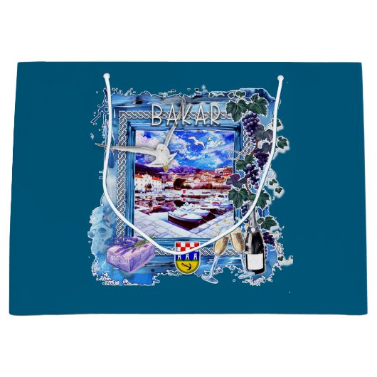 Bakar Große Geschenktüte (Vorderseite)