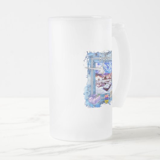 Bakar Mattglas Bierglas (VorderseiteRechts)