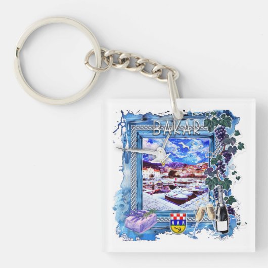 Bakar Schlüsselanhänger (Vorderseite)