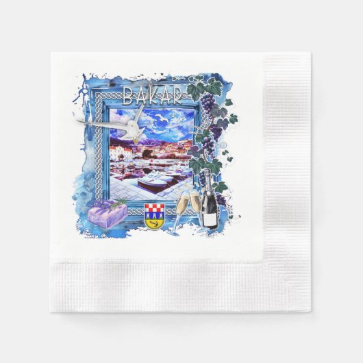 Bakar Serviette (Vorderseite)