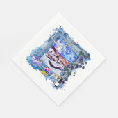 Bakar Serviette (Ecke)