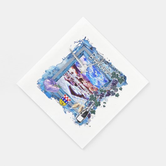 Bakar Serviette (Ecke)