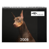 Bakari Dobermann 2008 Kalender (Titelbild)