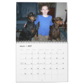 Bakari Dobermann 2008 Kalender (Mär 2027)