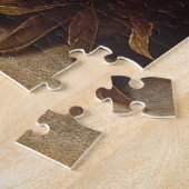 Bakchus von Caravaggio - Barock Edition 1 Puzzle (Seite)