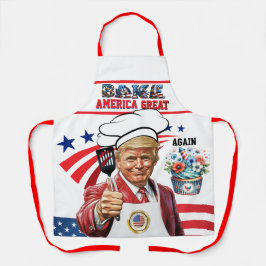 BAKE America Groß wieder Schürze