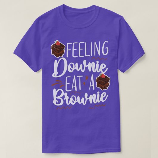 Bake Baking Brownie Pun  T-Shirt (Design vorne)