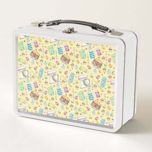 Bake Cake Metal Lunchbox (Vorderseite)