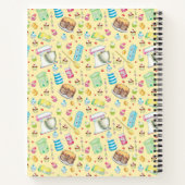 Bake Cake Spiral Notebook Notizblock (Rückseite)