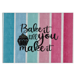 Bake es, bis du es schaffst schneidebrett