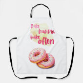 Bake Happy Bake oft Schürze (Vorderseite)