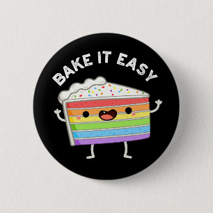 Bake it Easy Funny Cake Pub Dark BG Button