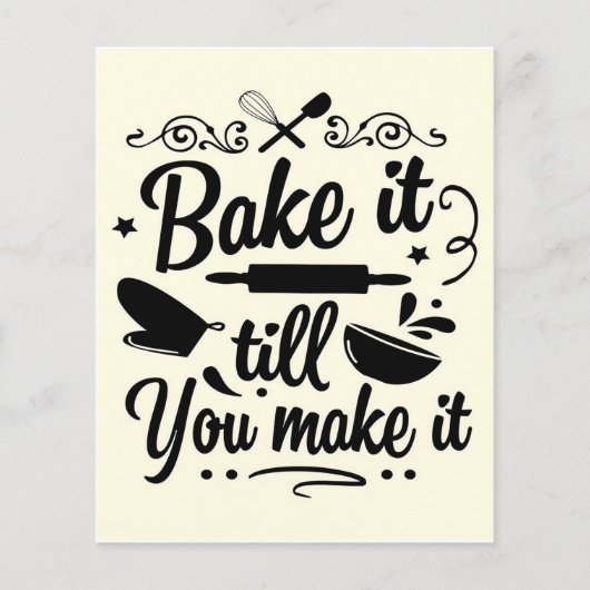Bake it to make it Basic Flyer (Vorne)