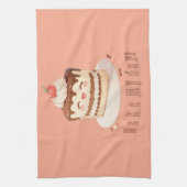 Bake meinen Tag! Geschirrtuch (Vertikal)