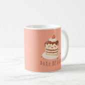 Bake meinen Tag! Kaffeetasse (VorderseiteRechts)