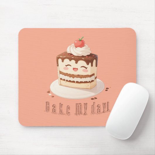 Bake meinen Tag! Mousepad (Mit Mouse)
