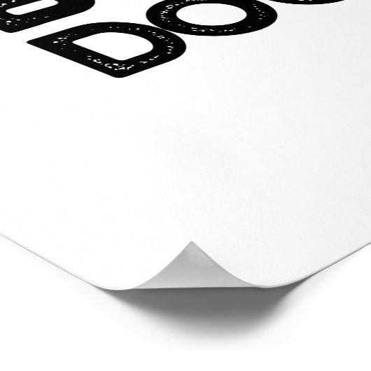 Bake mich, bevor du Teig Funny Baking Pub. Poster (Ecke)